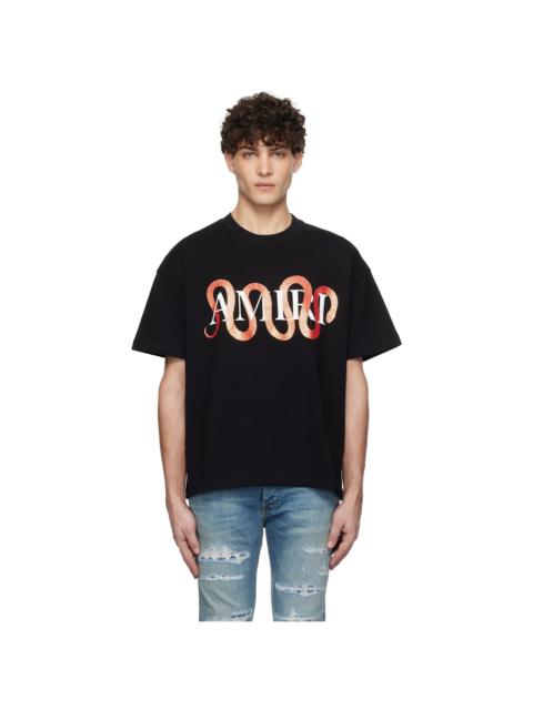 AMIRI Black Snake T-shirt