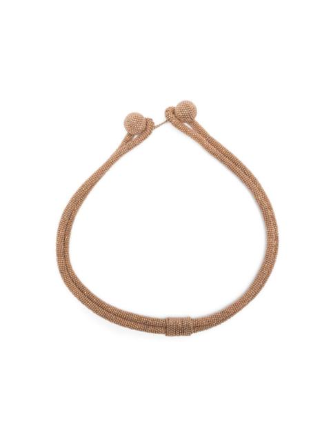 FABIANA FILIPPI beaded-sphere necklace