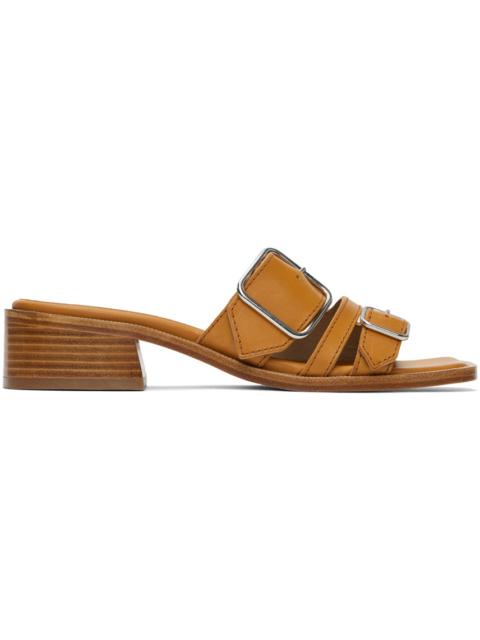 A.P.C. Tan Aly Heeled Sandals