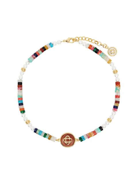 CASABLANCA Multi Bead Necklace