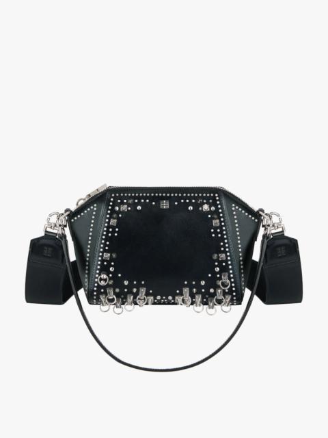 Givenchy XS ANTIGONA BAG IN LEATHER WITH STUDS