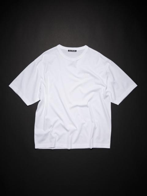 Acne Studios Crew neck t-shirt- Relaxed fit - Optic White