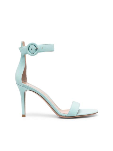 Portofino 85mm suede sandals