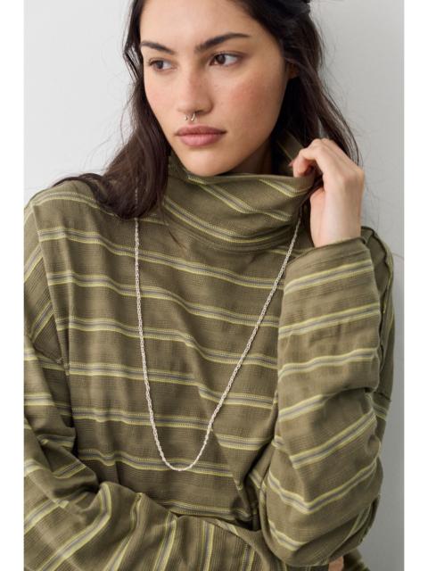 FREE PEOPLE Nevada Striped Long-Sleeve Tee