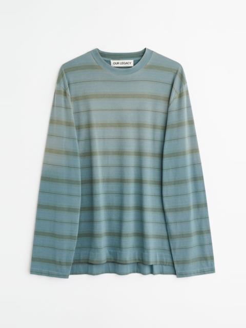 Our Legacy Box Longsleeve Spray Fade Ghost Stripe