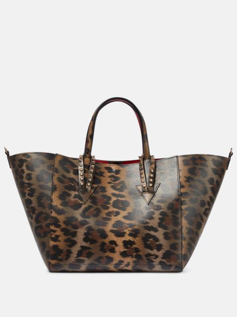 Christian Louboutin Cabachic Small leopard-print tote bag
