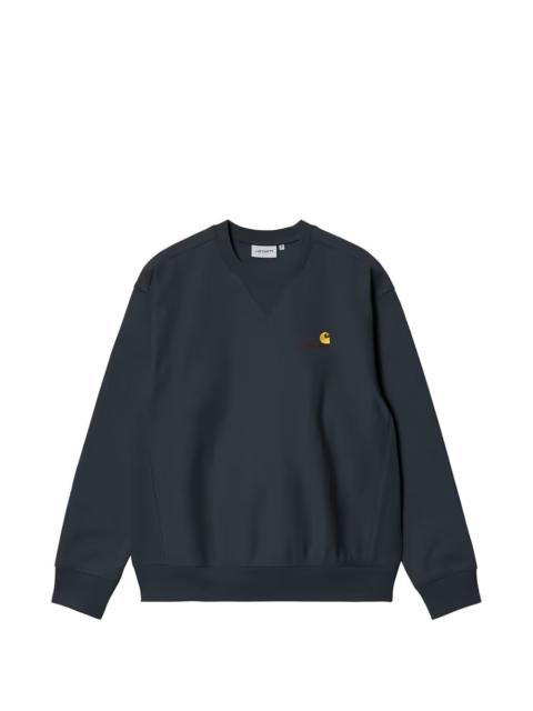 Carhartt WIP American Script logo sweatshirt