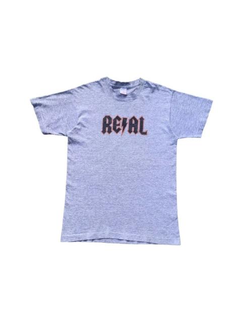 Other brands Girl Skateboards - Vintage 90s Real Skateboards AC/DC Logo Tee