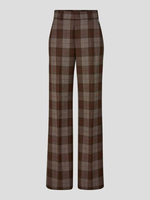 BOGNER Panja suit pants in Brown/Red