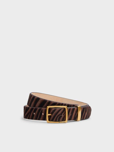 rag & bone X Boyfriend Calf Hair Belt