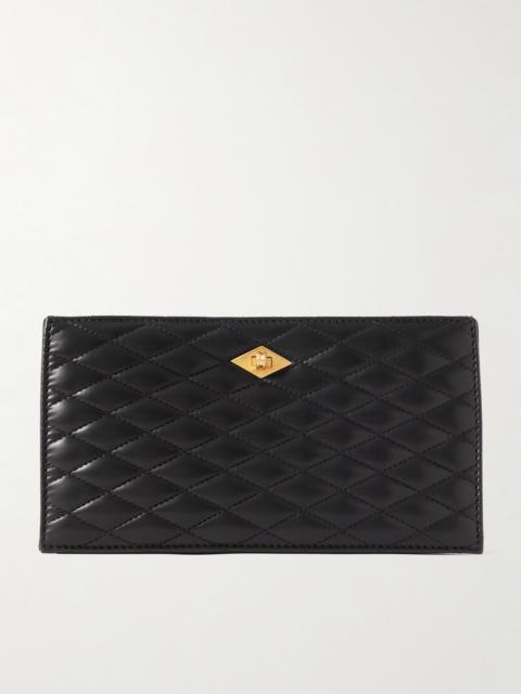 MÉTIER Ease Quilted Leather Clutch