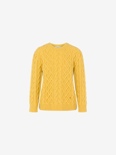 Moschino PULLOVER IN SHETLAND GOLDEN M