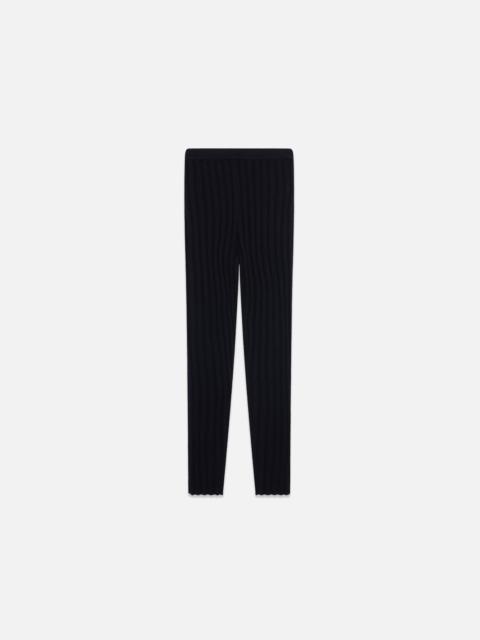 RIB KNIT WOMEN'S LEGGING