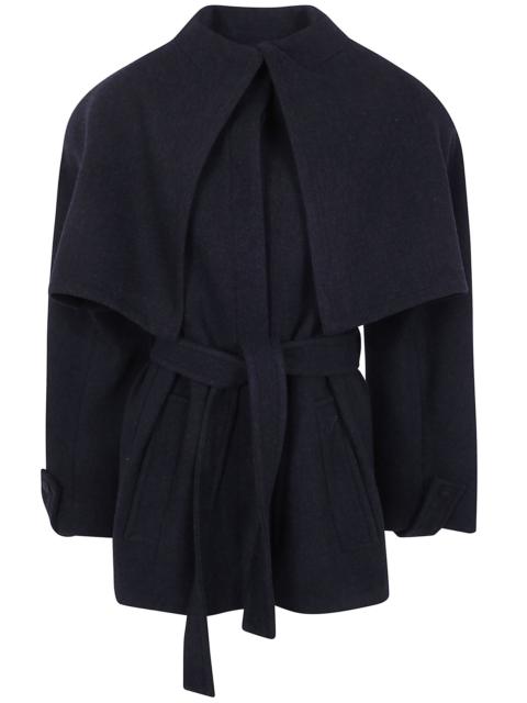 JACQUEMUS Belted Coat "Le Caban Bolero"