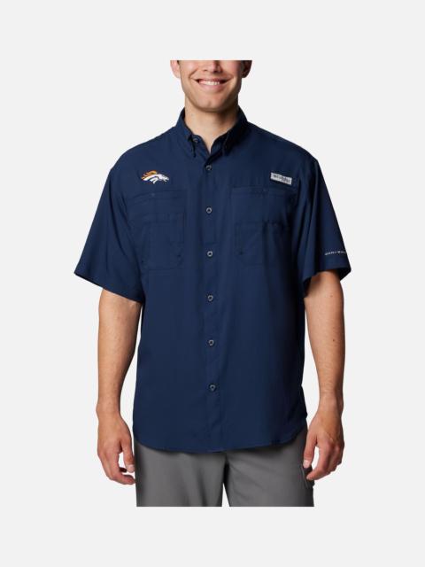 Columbia Men's PFG Tamiami Short Sleeve Shirt - Denver Broncos
