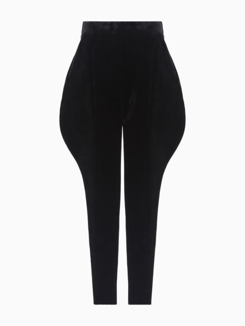 GIORGIO ARMANI Velvet trousers