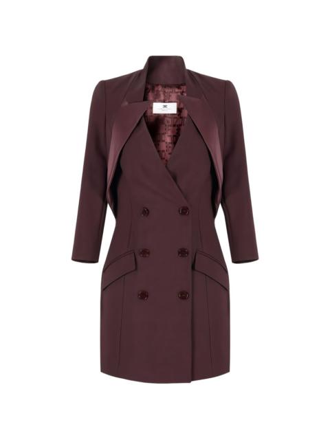 ELISABETTA FRANCHI double-breasted mini dress