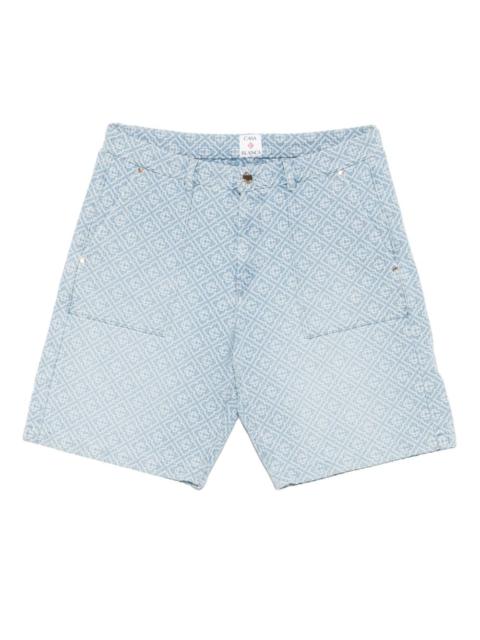 CASABLANCA monogram-patterned shorts