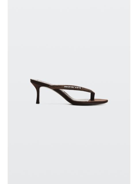 Alexander Wang courtney 65mm thong logo sandal