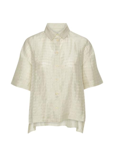 HENRIK VIBSKOV buttoned short-sleeve top