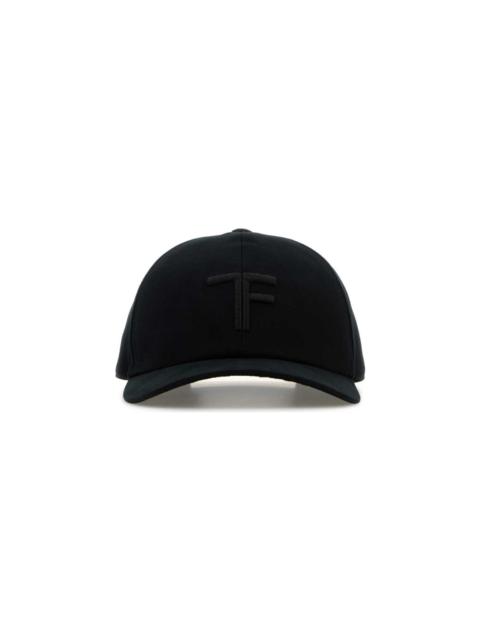 TOM FORD Black Cotton Baseball Cap