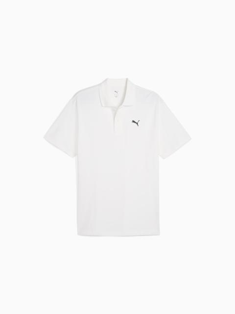 PUMA WARDROBE ESS Men's Pique Relaxed Polo