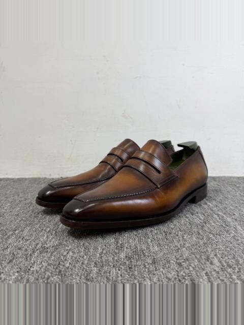 Berluti Berluti Hand‑Dyed Leather Loafers