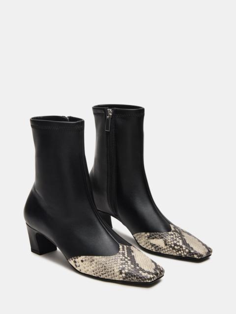 STEVE MADDEN JETER BLACK SNAKE