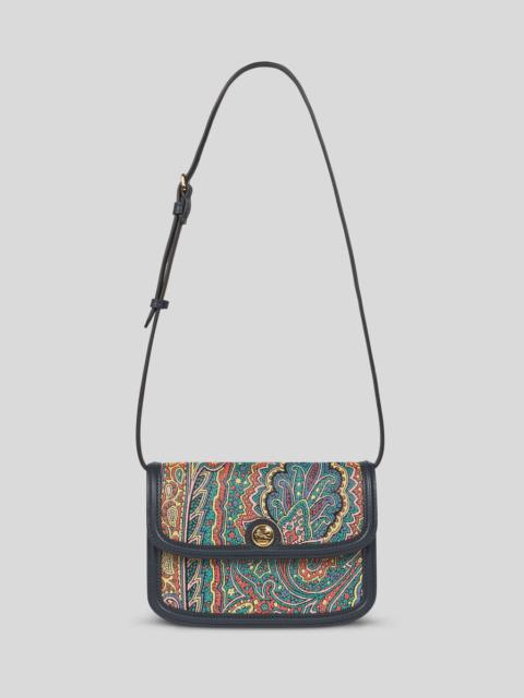 Etro SMALL BAG WITH MULTICOLOURED PAISLEY MOTIF
