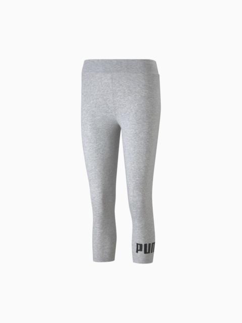 Essentials Women's 3/4 Logo Leggings