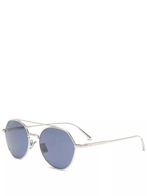 Dior DiorBlackSuit Geometric Sunglasses, 54mm
