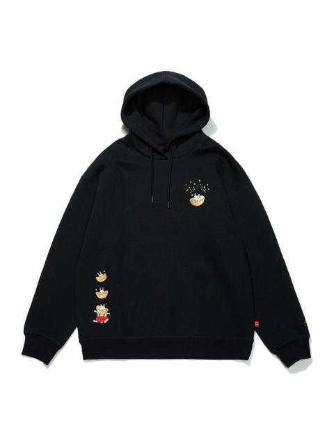 Li-Ning (WMNS) Li-Ning Rijindoujin Cartoon Graphic Hoodie 'Black' AWDT056-2