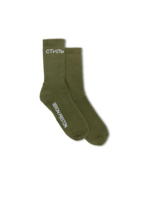 Heron Preston CTNMB LONG SOCKS