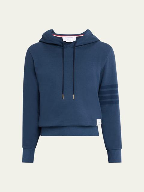 Thom Browne Men's 4-Bar Cotton Hoodie