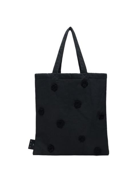 Song for the Mute Black Daisy Tote