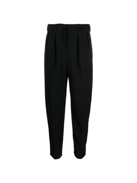 Corby pleated wool tailored trousers