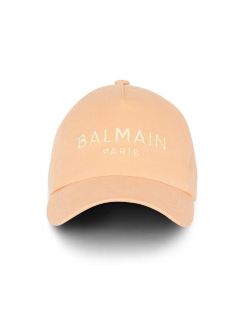 Balmain Embroidered Balmain Paris cap