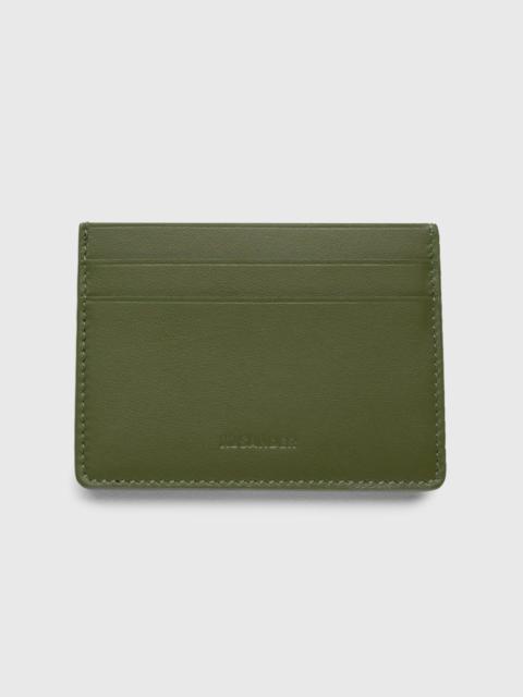 Jil Sander Jil Sander – Leather Card Holder Green