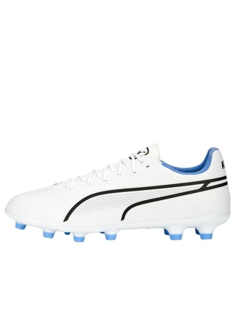 (WMNS) PUMA King Pro HG 'White Blue' 107253-01