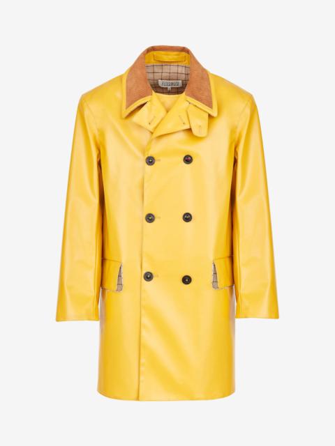 Maison Margiela Coated canvas coat