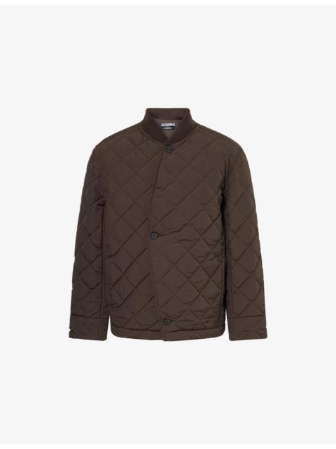 JACQUEMUS Le Blouson Basti Quilted Woven Jacket