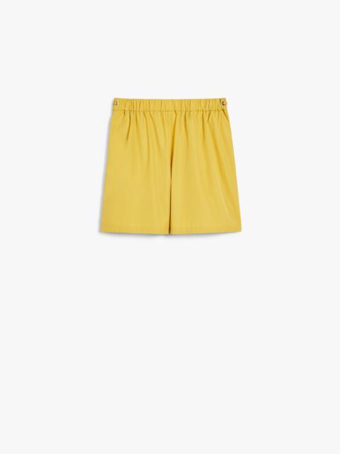 Max Mara HAWAY Cotton poplin shorts
