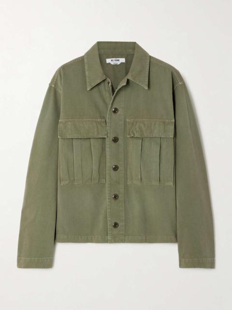 RE/DONE Field cotton-canvas jacket