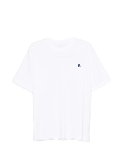 sacai logo T-shirt