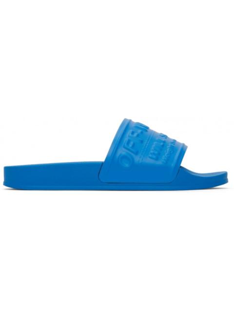 Off-White OFF-WHITE HF Pool Slide Blue (Women's)