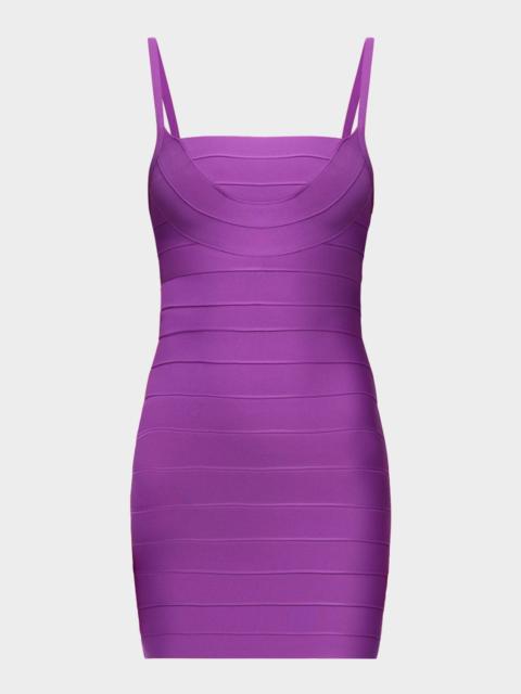 HERVE LEGER The Dance Floor Mini Dress