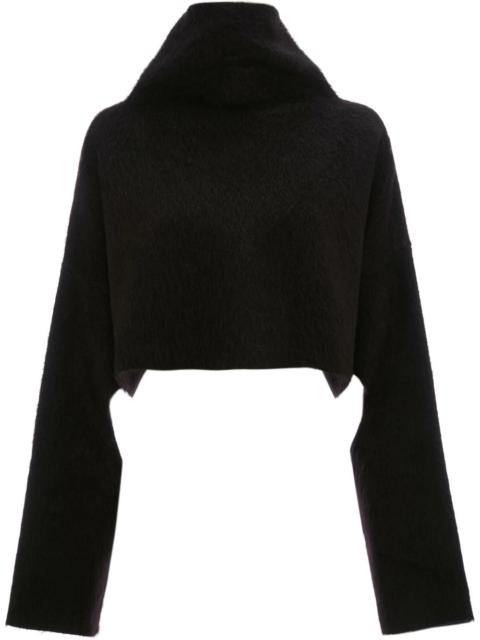 JW Anderson cut-out oversized cropped jumper