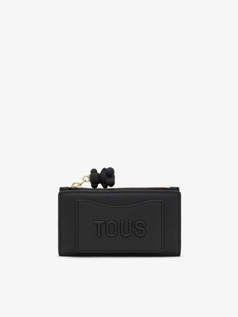 TOUS Small black Card wallet TOUS Back to Basics