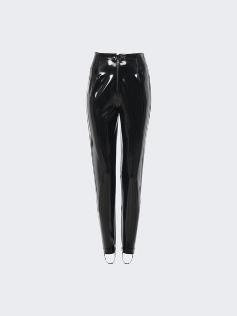 Alaïa Stirrup Bi-Stretch Jersey Pants Black