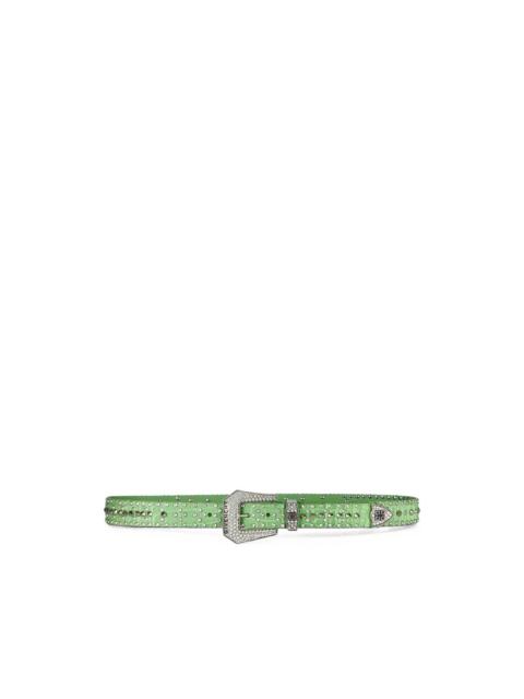 Givenchy Cowboy crystal-embellished belt
